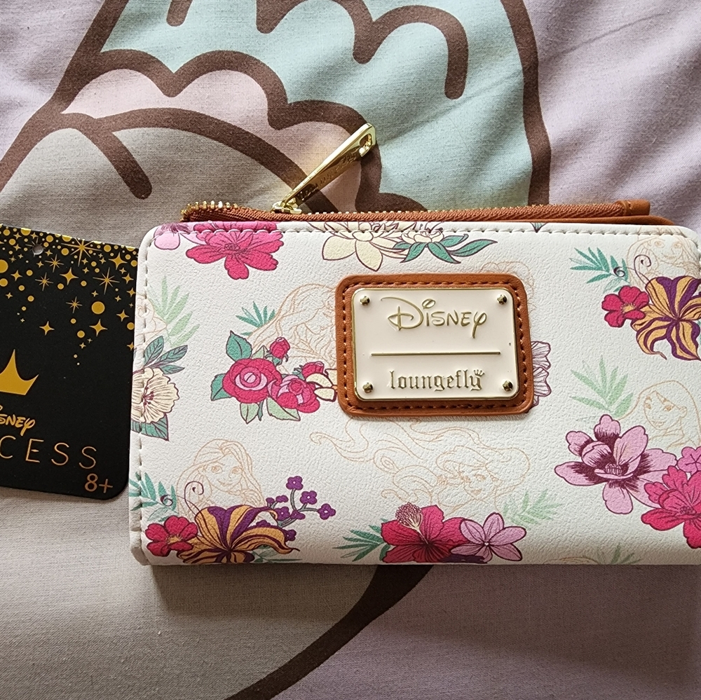 Loungefly Disney Princess Wallet New